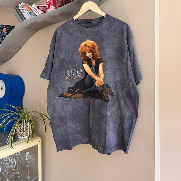 Vintage 90s Reba McEntire 20 Years Tour T-Shirt - Picture 1 of 7
